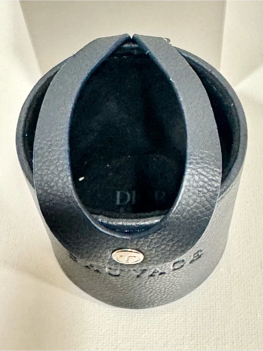 RARE Dior Beauty Gift Dark Blue Small Pen/Brush Holder Pouch New In Box